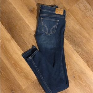 Hollister dark blue denim